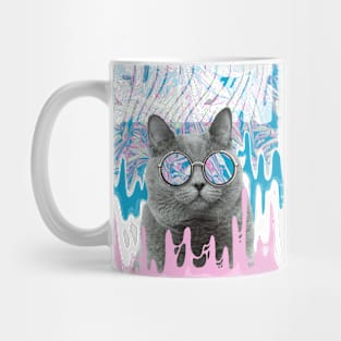 Cool cat with sunglasses Mug